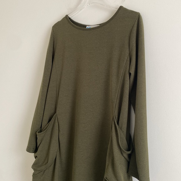 *NWOT* Kidsform Womens’ Oversized Long Sleeve Shirt Dress - Picture 8 of 16